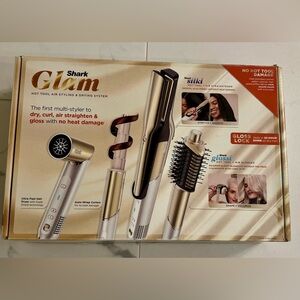 Shark Glam Multi-Styler in Gold and Black